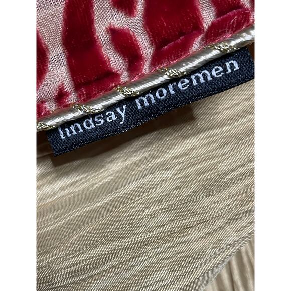 Lindsay Moremen Designer Rose Gold Wrap Shawl Scarf - Picture 5 of 11